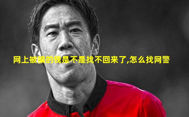 网上被骗的钱是不是找不回来了,怎么找网警